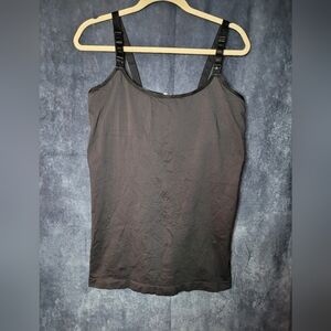 Bravado Black Women's Nursing Camisole Top